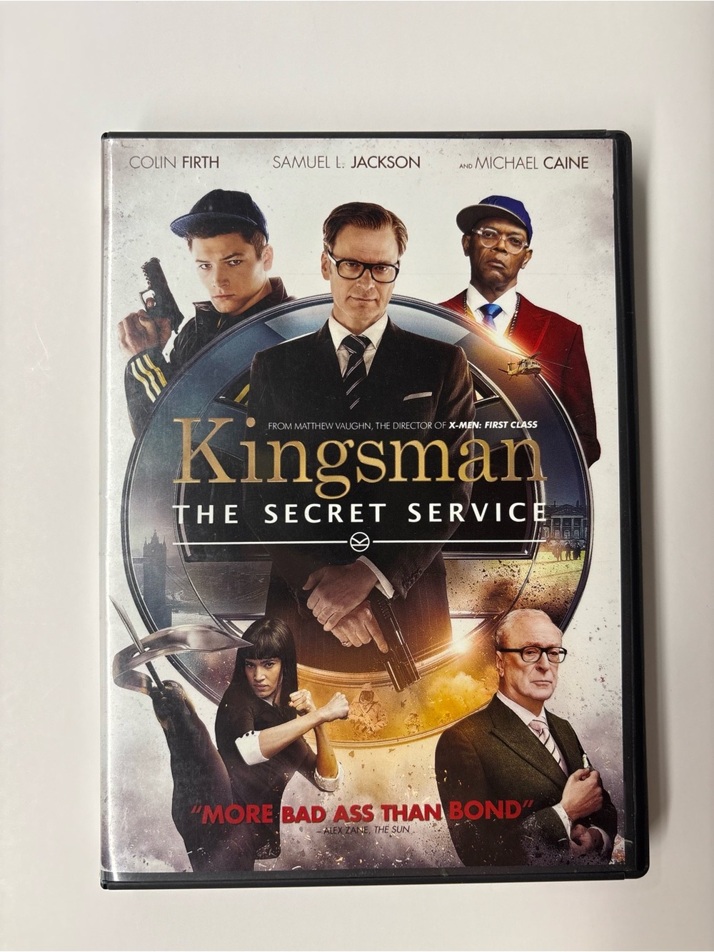 Kingsman: The Secret Service DVD - Black Case
